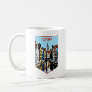 Taza De Café Brujas Bélgica Europa