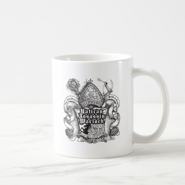Taza De Café Brujo del asesino de Vatican (Derecha)