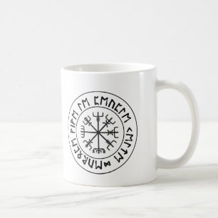 Taza De Café Brújula vikinga