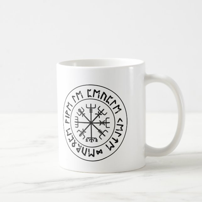 Taza De Café Brújula vikinga (Derecha)