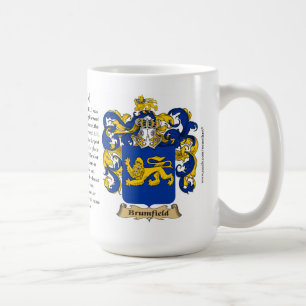 Taza De Café Brumfield, el origen, el significado y el escudo