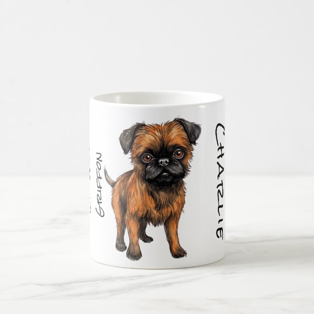 Taza De Café Bruxelles Griffon Mug (Centro)
