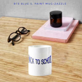 Taza De Café BTS-Blue-S.Paint