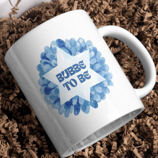 Taza De Café "Bubbe to be", curiosa nueva acuarela de nueva abu