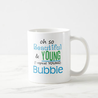 Taza De Café Bubbie hermoso y joven