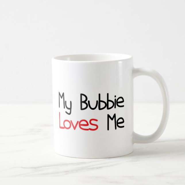 Taza De Café Bubbie me ama (Derecha)