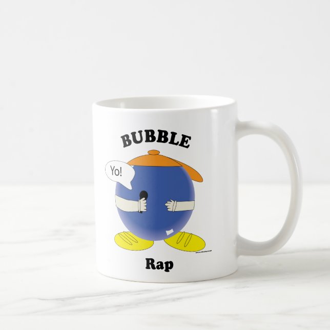 Taza De Café Bubble Rap Mug (Derecha)