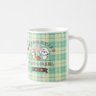 Taza De Café bubbly y sus amigos celebran festival de mediados