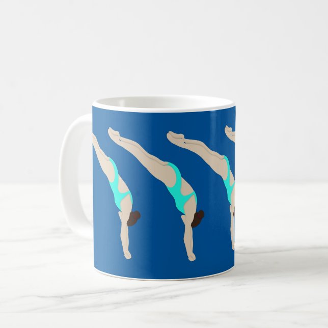 Taza De Café Buceo (Anverso izquierdo)