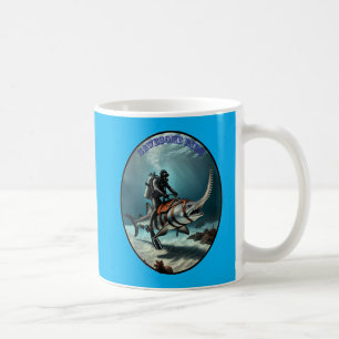 Taza De Café Buceo de la SCUBA Vintage
