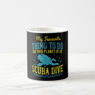 Taza De Café Buceo - Mi cosa favorita es el buceo