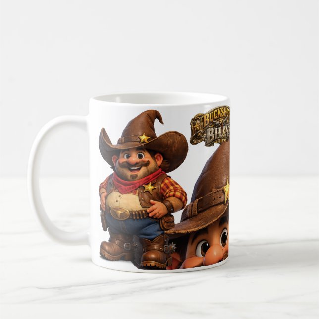 Taza De Café Buckshot Billy - Vaquero (Izquierda)