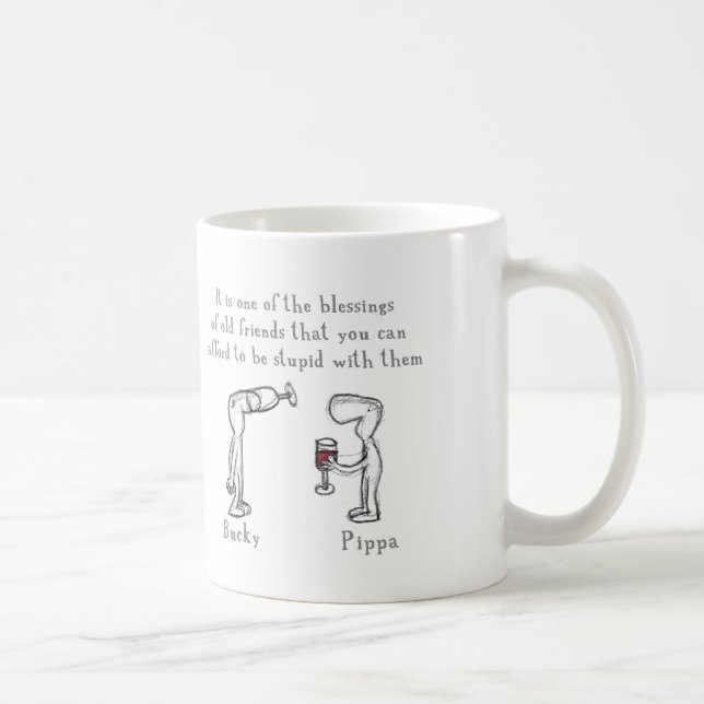 Taza De Café Bucky y Pippa (Derecha)