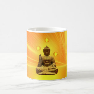 Taza De Café Buda de oro
