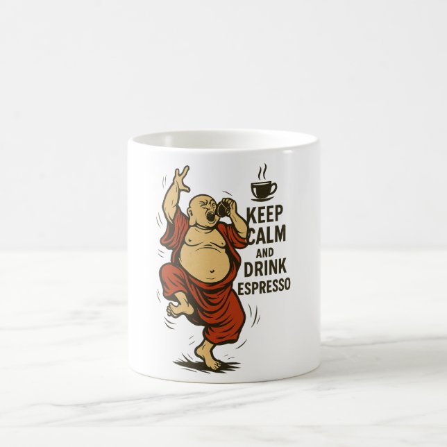 Taza De Café Buda Furioso (Centro)