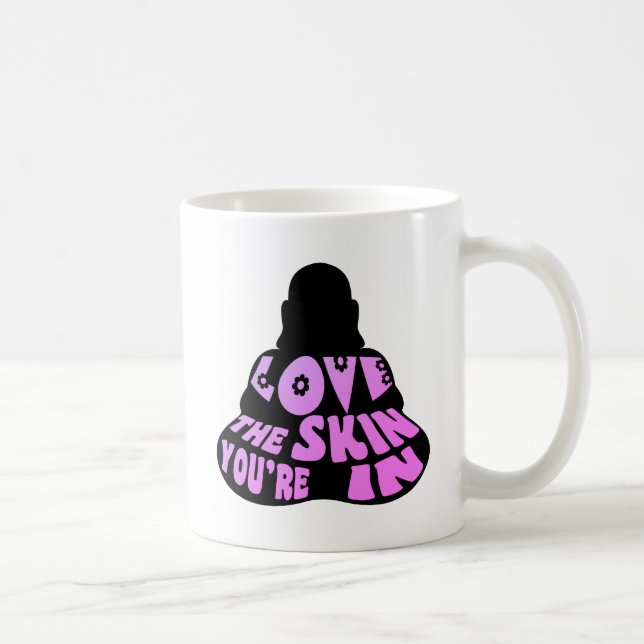 Taza De Café Buda Love Purple (Derecha)