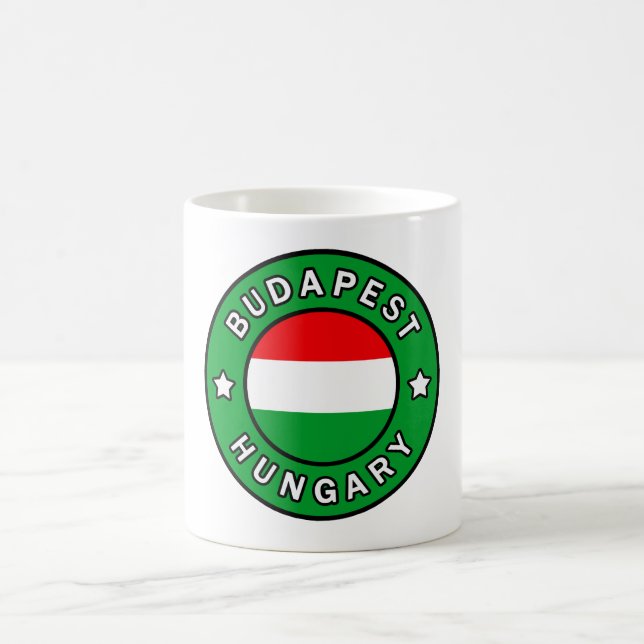 Taza De Café Budapest Hungría (Centro)