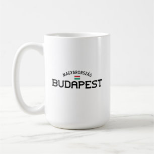 Taza De Café Budapest Hungría en problemas