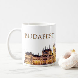 Taza De Café Budapest Travel Souvenir