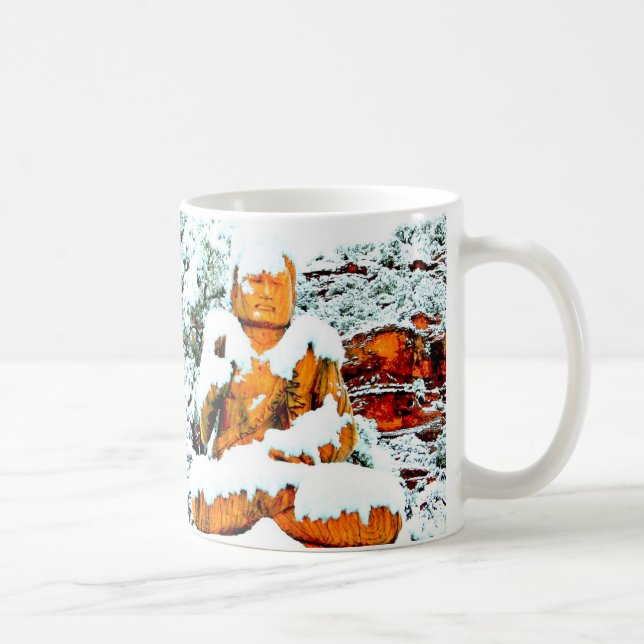 Taza De Café buddha mug de nieve (Derecha)