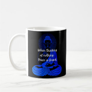 Taza De Café BuddhaToday V5 #1 Mugs de meditación (comillas dob