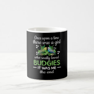 Taza De Café Budgie Chica Gifts Budgie Lover Parakeet Budgeriga