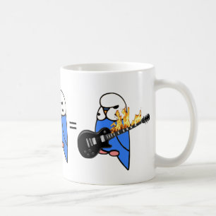 Taza De Café Budgie domina las mates