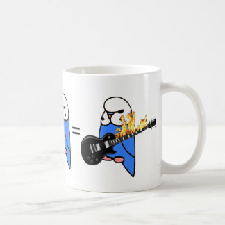 Taza De Café Budgie domina las mates