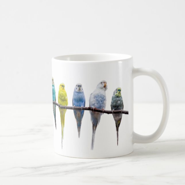 Taza De Café Budgies (Derecha)