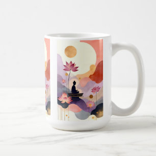 Taza De Café Budismo Buda Zen Espiritualidad Paz