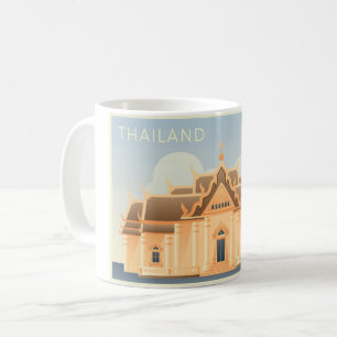 Taza De Café Budismo en Tailandia