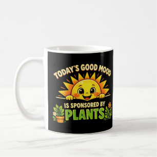 Taza De Café Buen Ambiente de Hoy Patrocinado Por Plantas