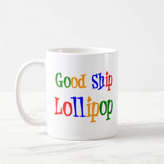 Taza De Café buen barco lollipop (Izquierda)