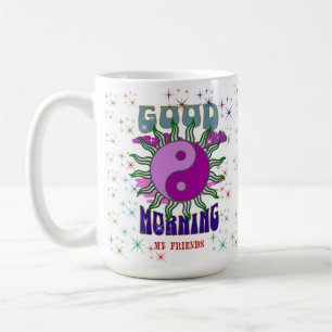 TAZA DE CAFÉ BUEN BARRO MAÑANA PARA PRESENTAR A CUALQUIERA