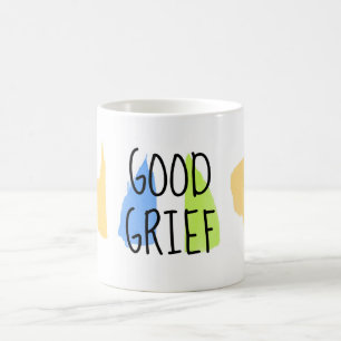 Taza De Café buen dolor diversión cita humor estilo minimalista