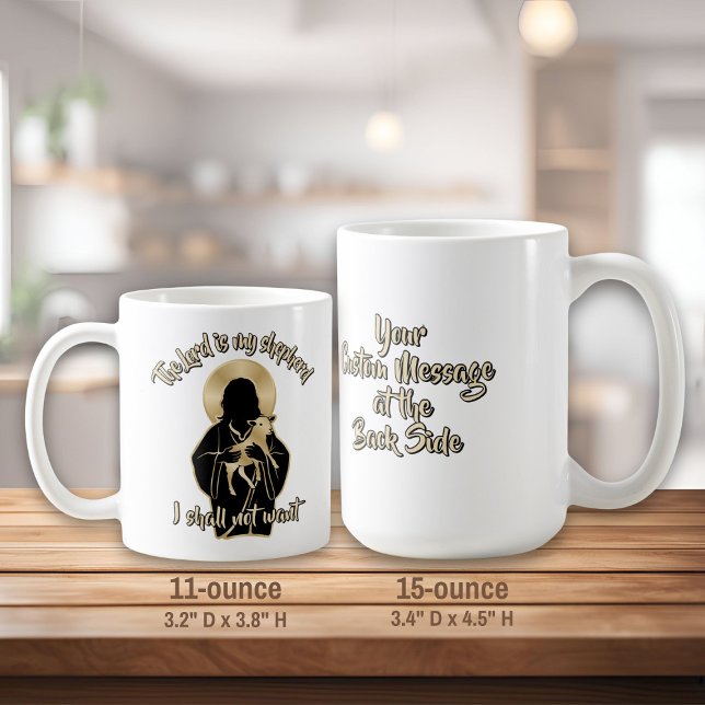 Taza De Café Buen Pastor Jesús (Subido por el creador)