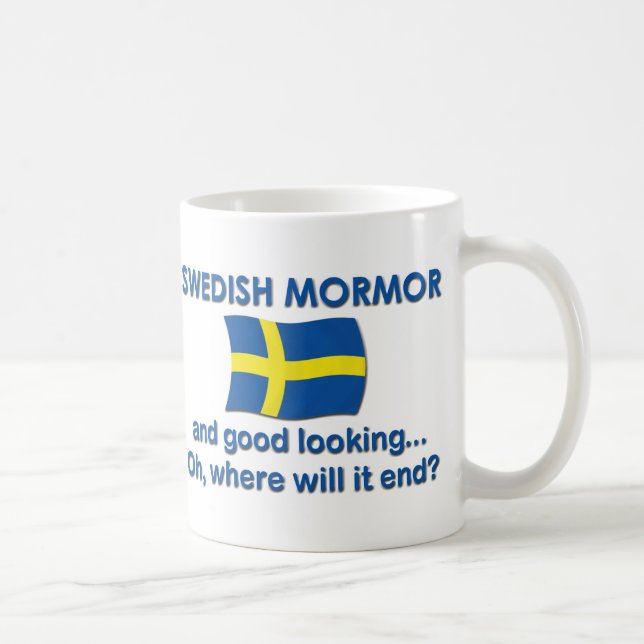 Taza De Café Buen sueco Mormor (abuela) de Lkg (Derecha)