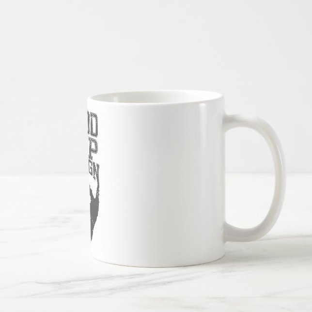 Taza De Café Buena barba del representante (Derecha)