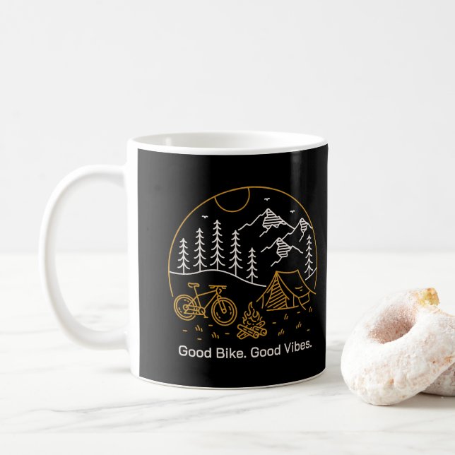 Taza De Café Buena Bicicleta Buenos Aires (Con donut)