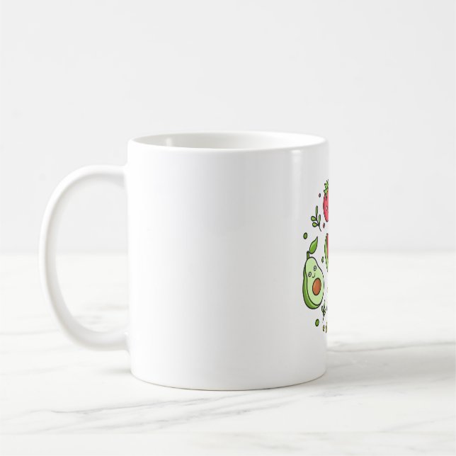 Taza De Café Buena comida Buen humor (Izquierda)