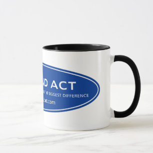 Taza de café buena del acto