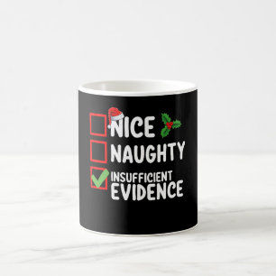 Taza De Café Buena lista de Navidades de pruebas insuficientes