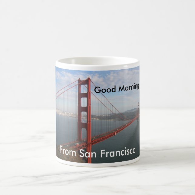 Taza De Café Buena mañana de San Francisco (Centro)