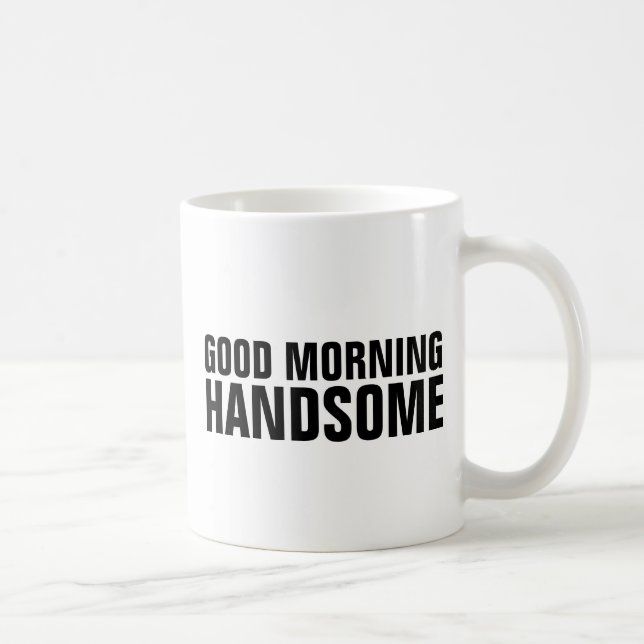 TAZA DE CAFÉ BUENA MAÑANA HANDSOME CAFFEE MUG (Derecha)