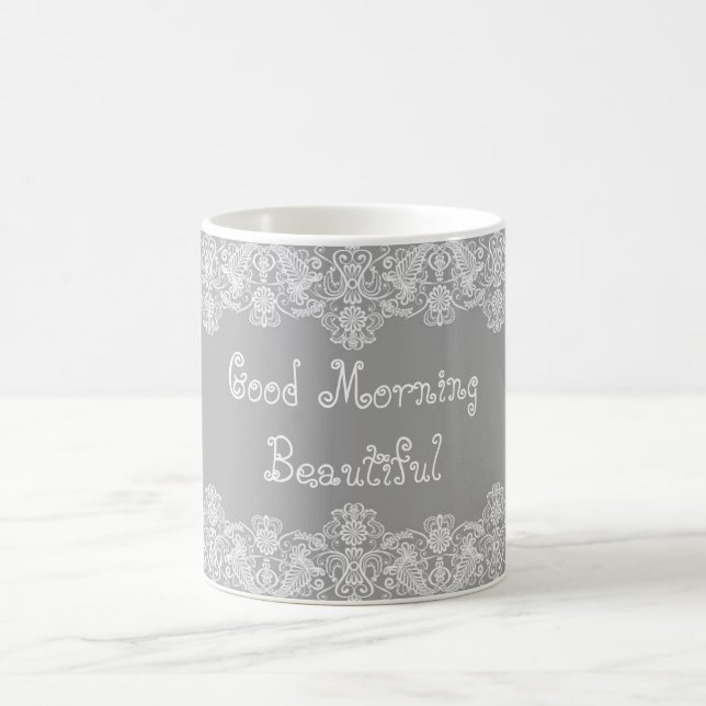 Taza De Café Buena mañana hermosa (Centro)
