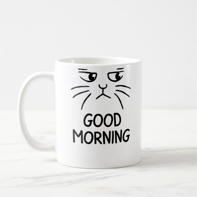 TAZA DE CAFÉ BUENA MAÑANA IMPRIMIR MUG (Izquierda)