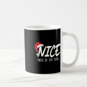 Taza De Café Buena Mayoría Del Tiempo Navidades Graciosos Parej
