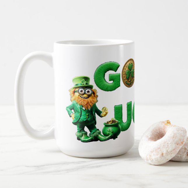 Taza De Café Buena suerte (Con donut)