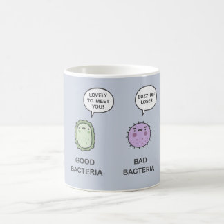 Taza De Café Buenas bacterias, malas bacterias