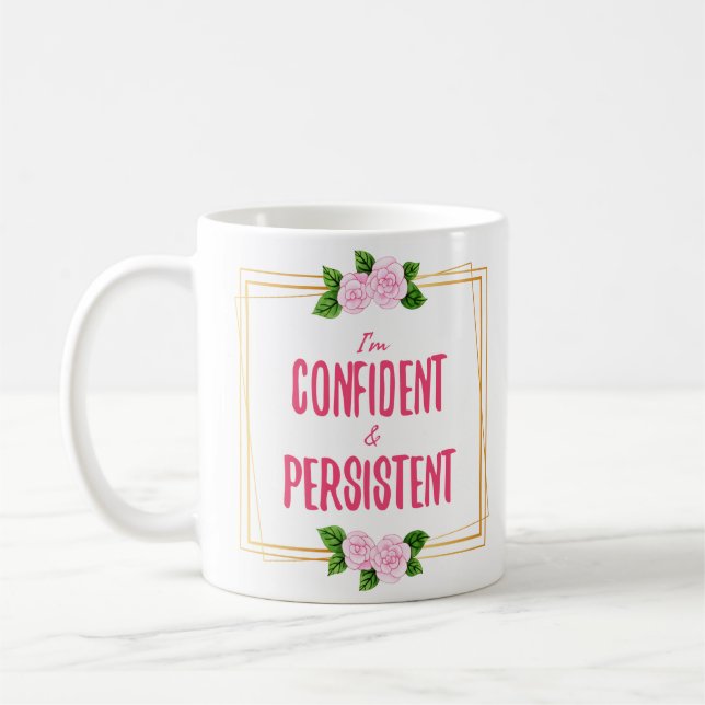 Taza De Café buenas citas positivas para el éxito (Izquierda)